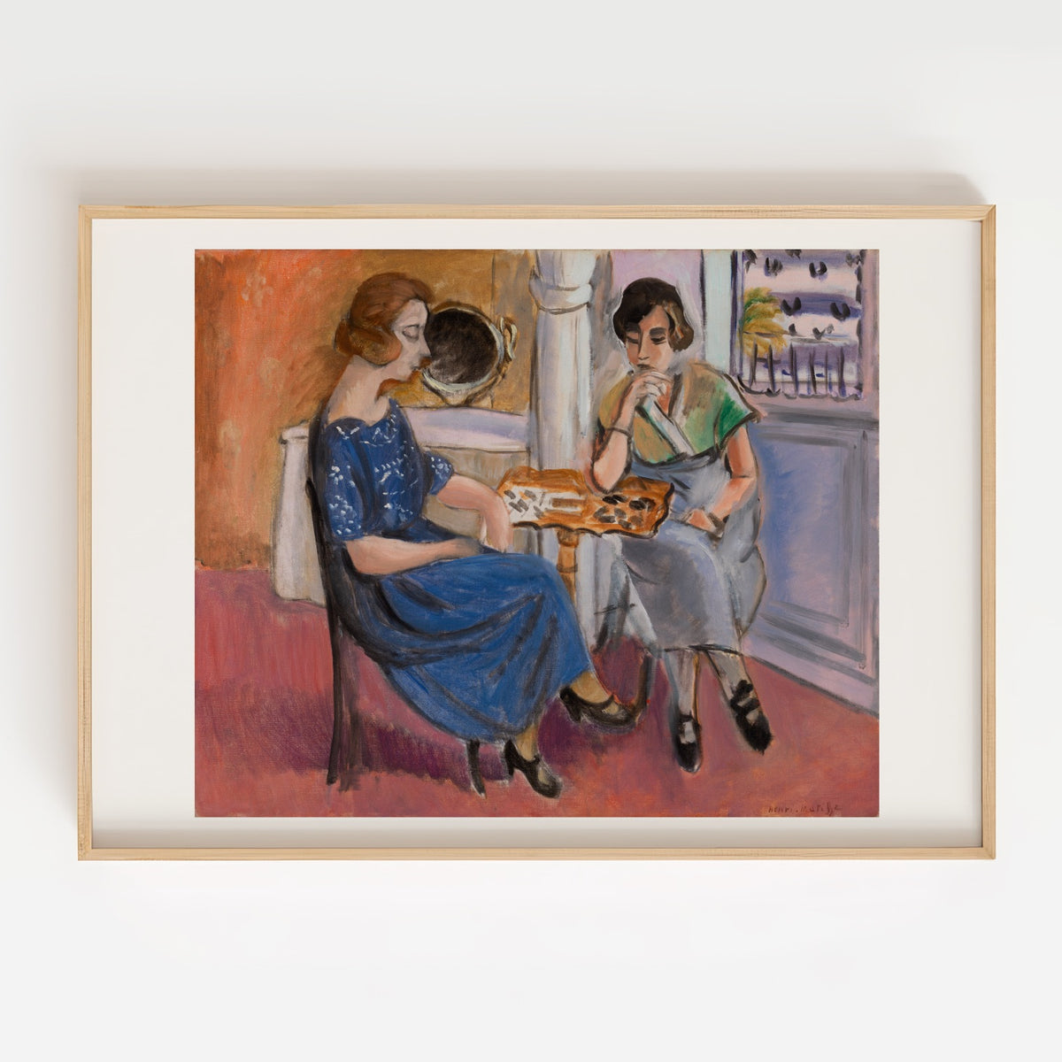 Domino Players (Les Joueuses de Dominos)  by Henri Matisse