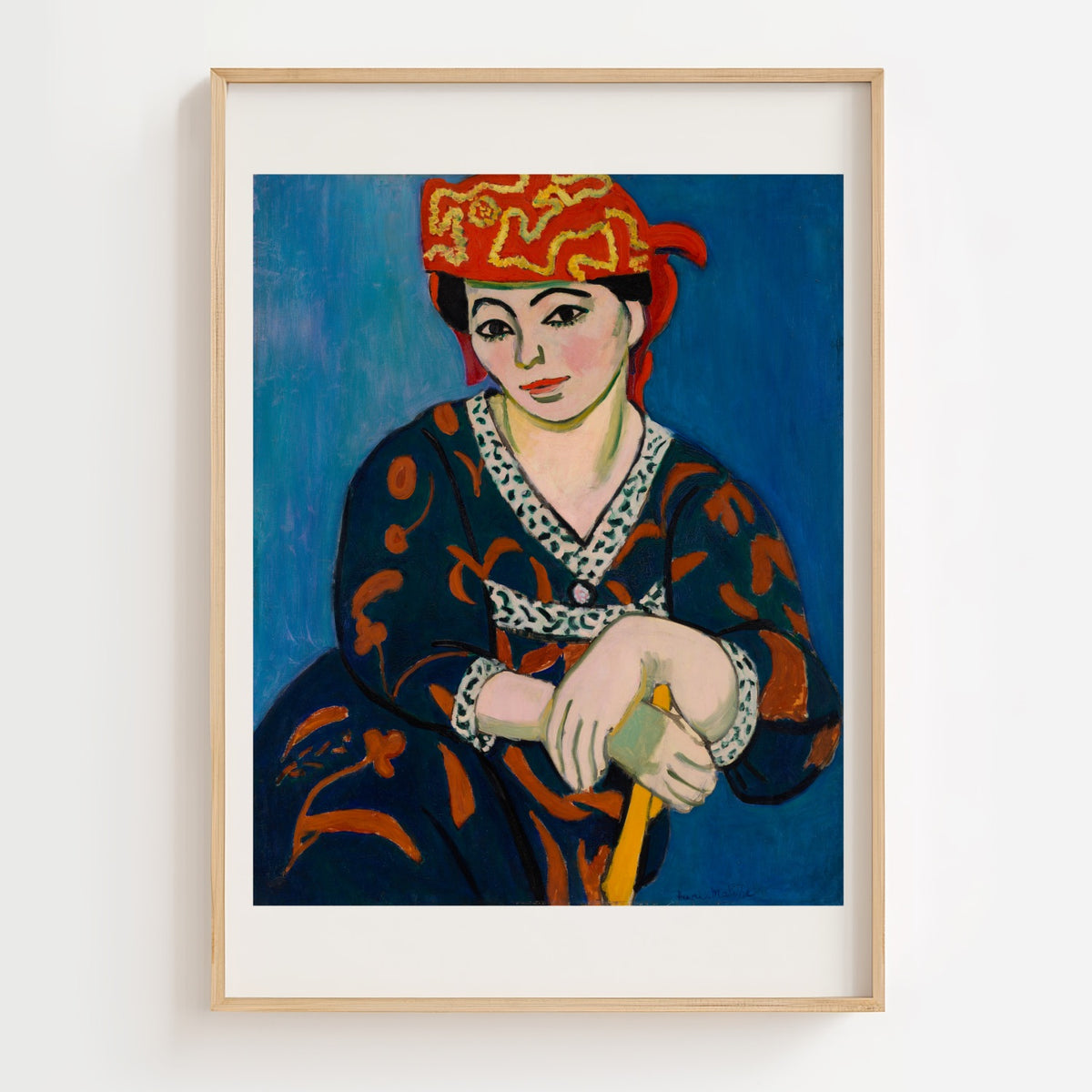 Madras Rouge (The Red Madras Headdress) by Henri Matisse