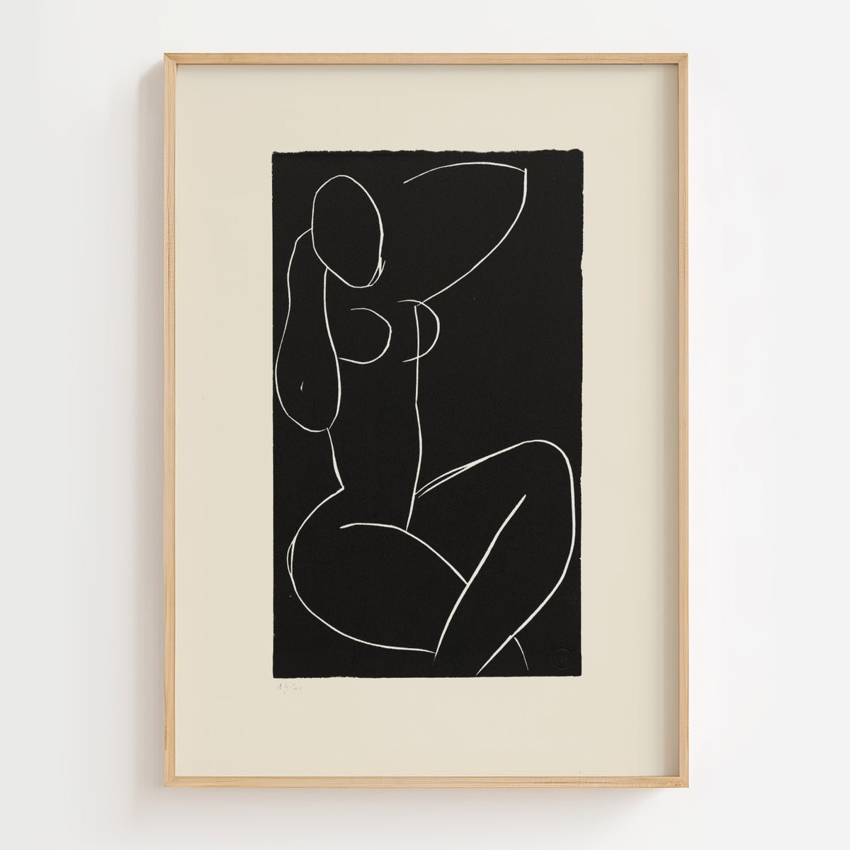 Nu Assis, Jambes Croisées II by Henri Matisse