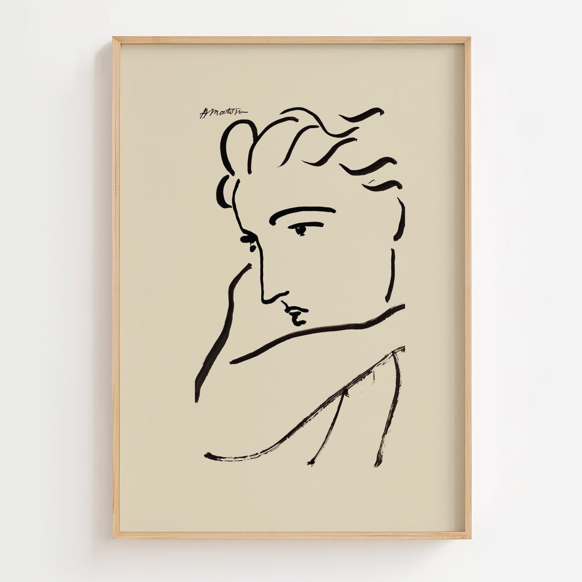 Profil de Femme (Profile of a Woman) by Henri Matisse