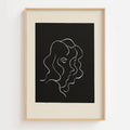 Profil et chevelure I (1941) by Henri Matisse