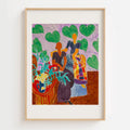 Robe noire et robe violette (Black Dress and Violet Dress or Two Women) by Henri Matisse