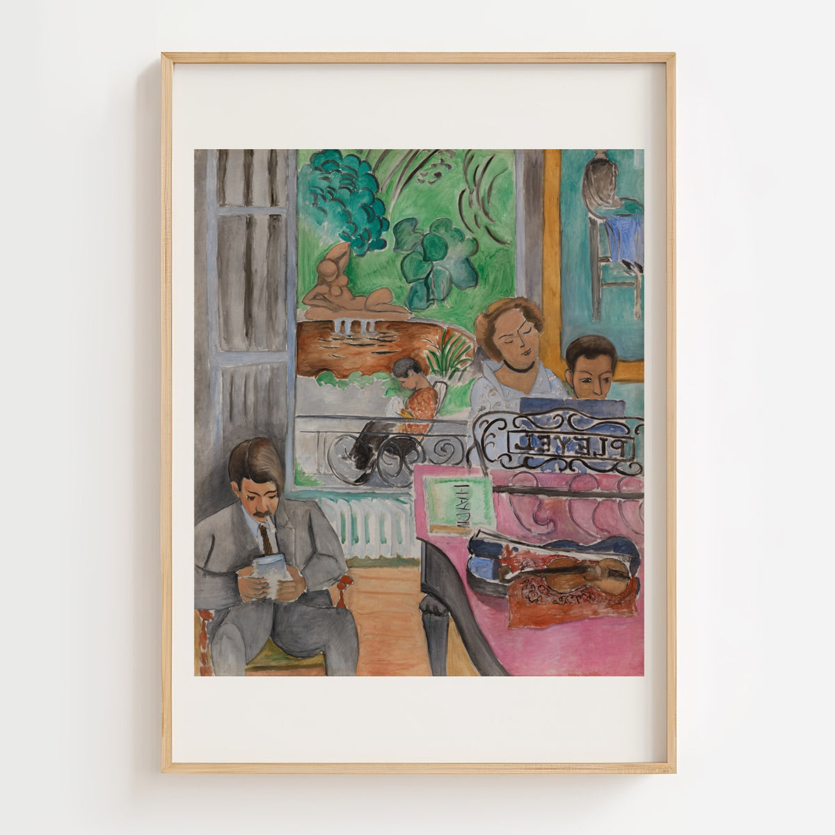 The Music Lesson (La leçon de musique) by Henri Matisse