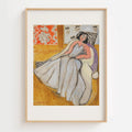 Young Woman Lying on a White Fur (Jeune femme à la pelisse blanche) by Henri Matisse